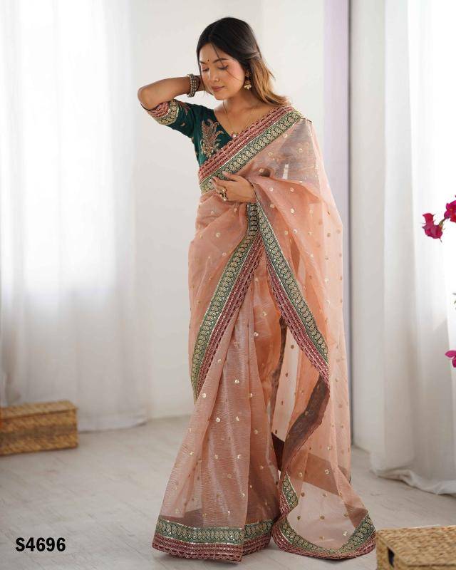 Bhagya laxmi alisha Saree manufacturers in Maharashtra
